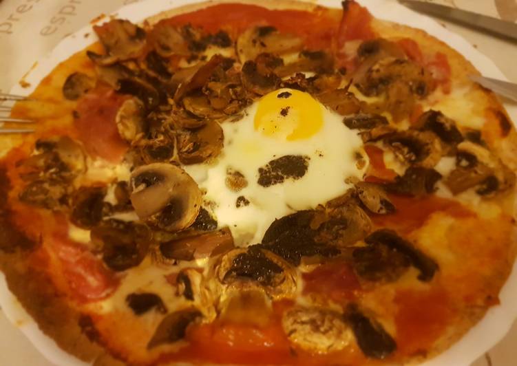 Pizza quinoa serrana