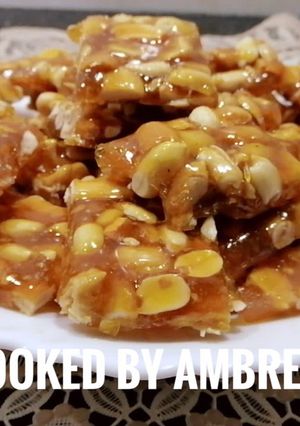 A picture of Roasted Peanut 🥜 & Cashewnut Chikki.