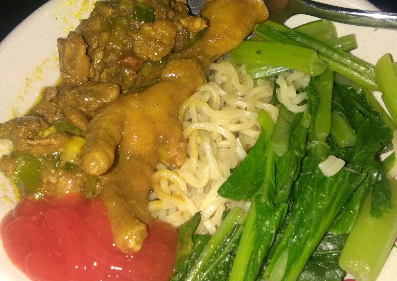 Mie Ayam Ceker Spesial