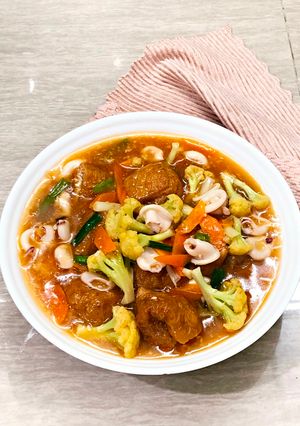 Foto resep Sapo Tahu Cumi