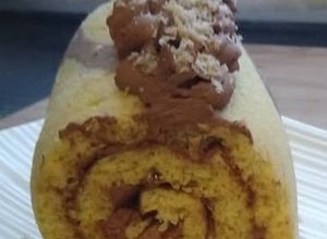Une photo de Roulé chocolat praline