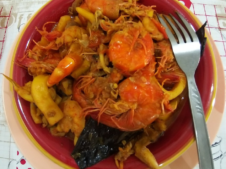 Resep Udang &amp;amp; cumi bumbu rempah ala dapur ku🦐🦑 Anti Gagal