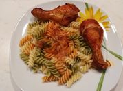 Kép erről: teljes kiőrlésű fusilli