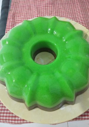 Foto resep Puding Lumut Cokelat
