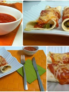 Una foto de Enchiladas de la tia B