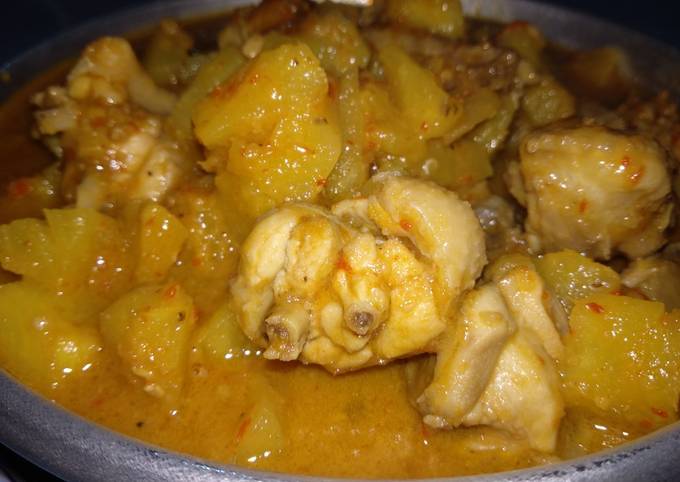 Ayam sambel Nanas