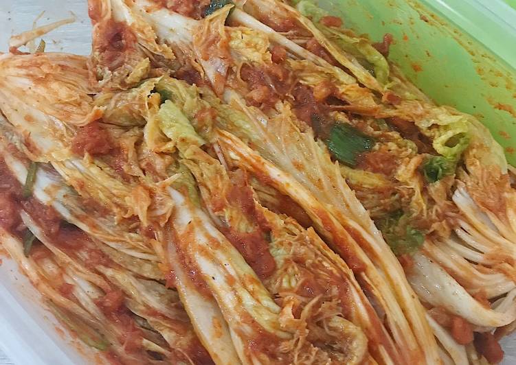 Kimchi Tradisional (Mak Kimchi)