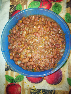 Una foto de Porotos rojos