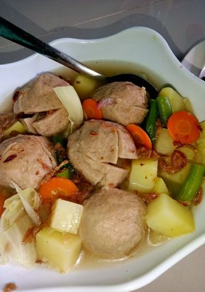 Foto resep SOP Bakso