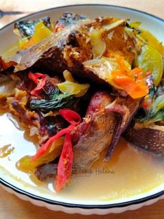 Foto resep Pindang Kuah Kepala Manyung Asap
