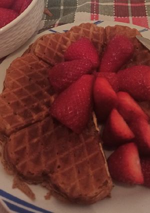 Φωτογραφία της συνταγής Healthy Βάφλα χωρίς ζάχαρη