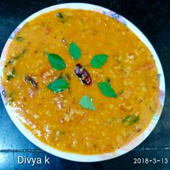 A picture of Tomato daal.