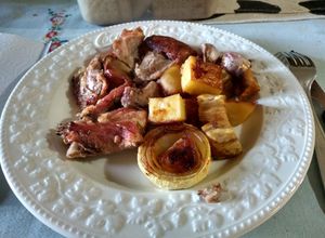 Una foto de Marucha de cerdo al horno