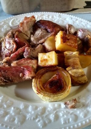 Una foto de Marucha de cerdo al horno