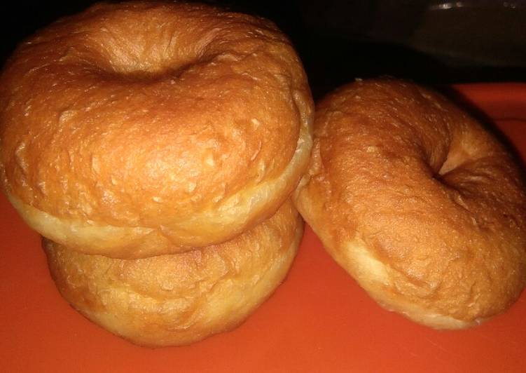 Donat ubi kuning(1x proofing)