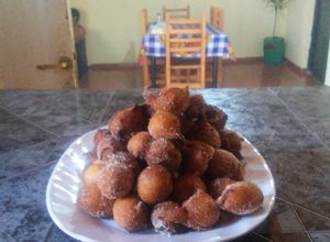 Una foto de Buñuelos de la suegra !