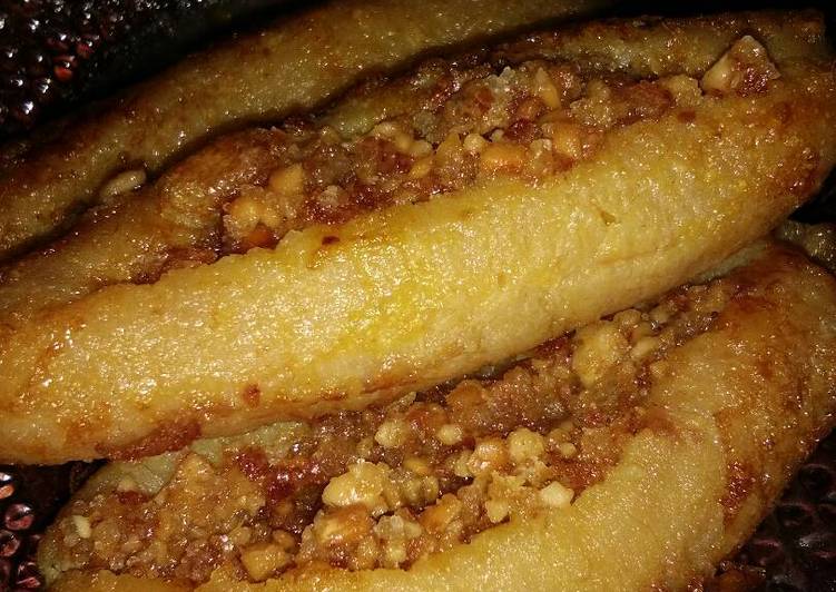 Resep Pisang goreng isi KaMeGu,KacangMentegaGula (sanggara balanda), Sempurna