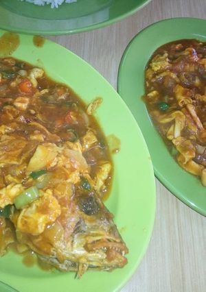 Foto resep Gurame bumbu asam manis pedas