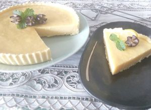 Hình của món Key Lime Tart (bánh tart chanh ta).