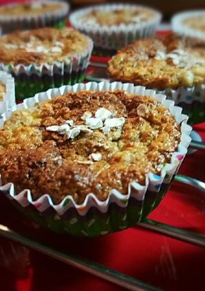 Zabpelyhes banános muffin recept fotója