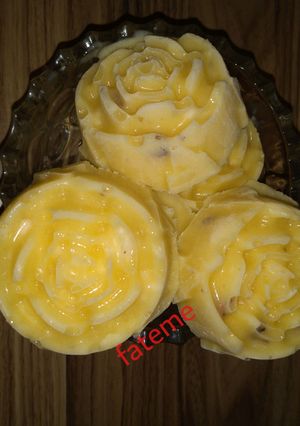 عکسی از دستور بستنی سنتی زعفرانی و گردویی