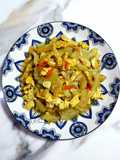 Tumis Pare Telur Tempe