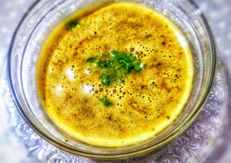 Masoor moong daal soup