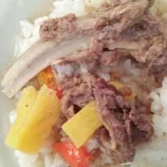 A picture of Bebalung Nanas Pedas.