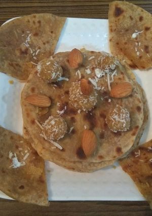 A picture of Puranpoli.