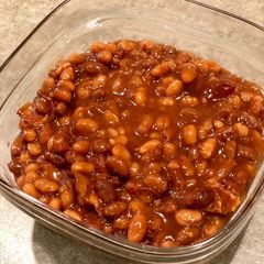 A picture of Bacon Baked Beans.