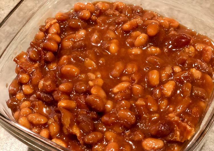 Steps to Make Super Quick Homemade Bacon Baked Beans