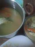 Sop ikan kakap putih