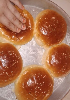 صورة لوصفة خبز الهمبرغر