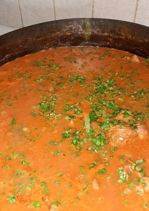 Una foto de Pomarola con chorizos y cuadril