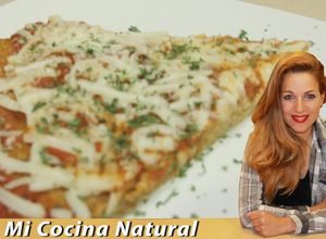 Una foto de Pizza integral sin levadura