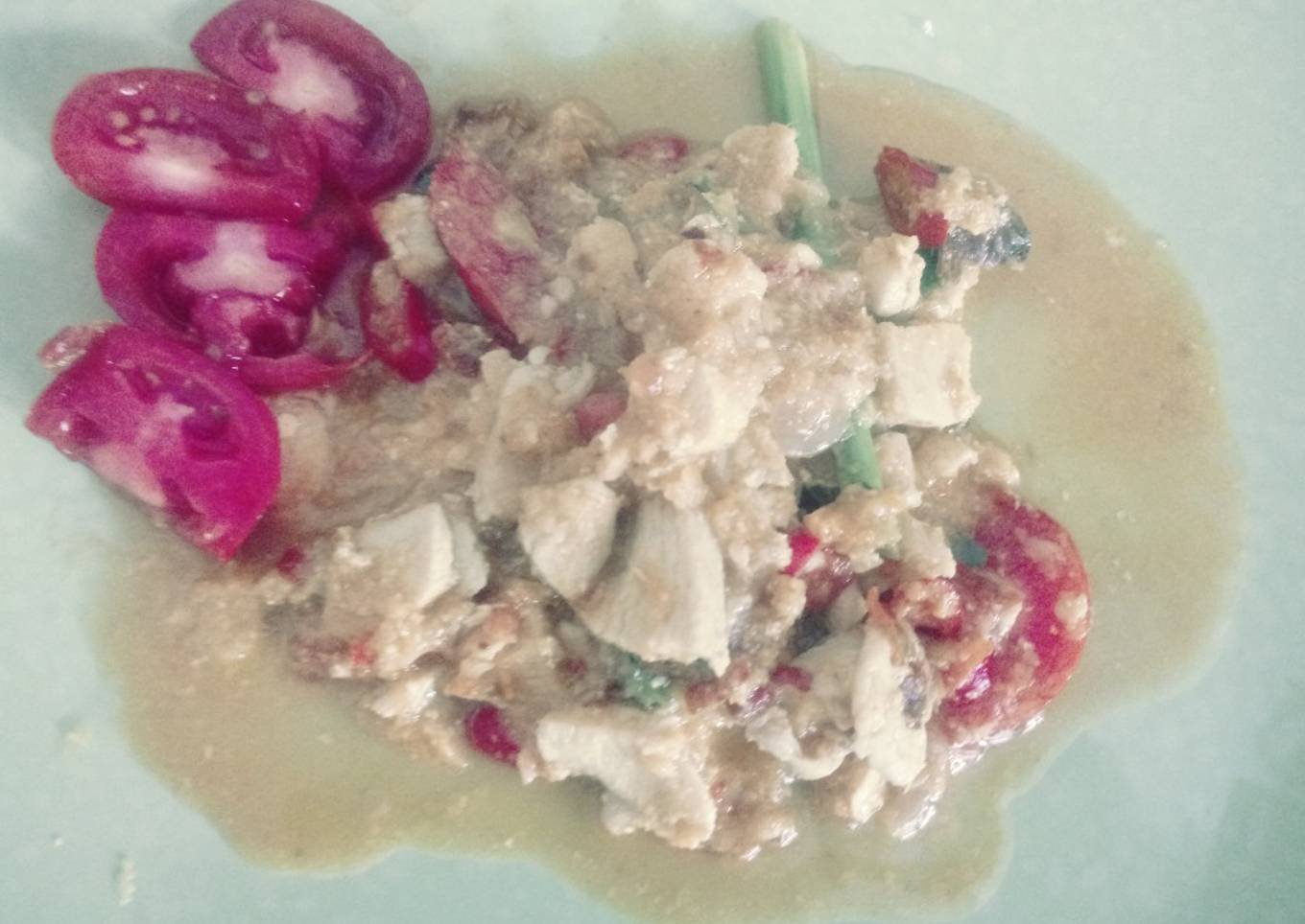 Fillet ayam goreng dengan basil ... endezzz