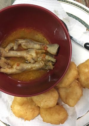 Foto resep Nugget Nasi + Ceker Setan