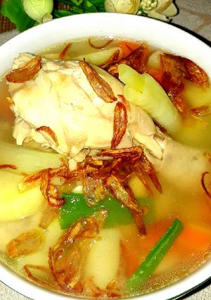 Foto resep Sup ayam kuah bening