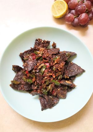 Foto resep Paru Goreng Pedas