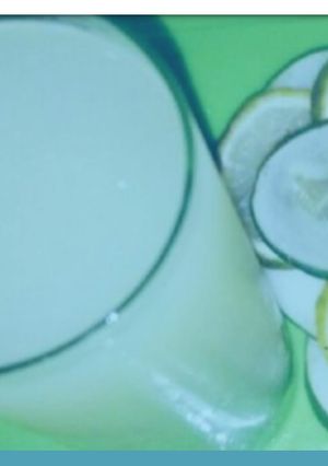 A picture of Cocumber juice.