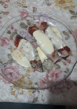 Una foto de Canelones sin masa de harina