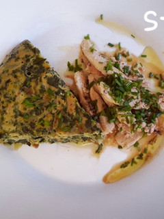 Una foto de Tortilla de acelga.