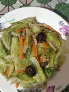 素炒蘿蔓杏鮑菇 的食譜成品照片