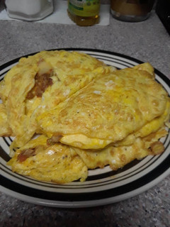 Una foto de Omelette con relleno