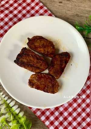 Foto resep Tempe Rebus Marinasi Panggang