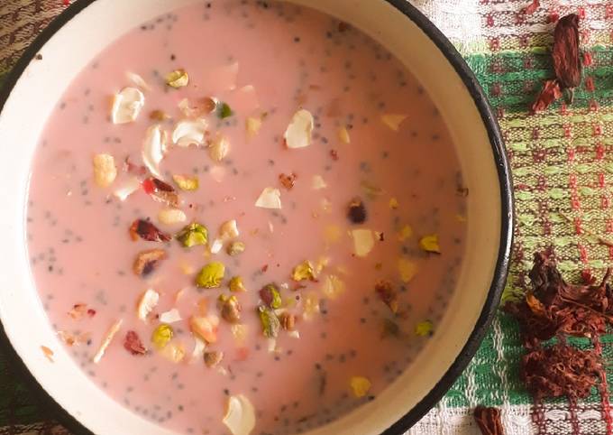 Gulkand rose kheer