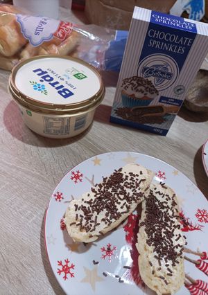 Φωτογραφία της συνταγής Snak Ψωμάκι γάλακτος με βιτάμ και τρούφα