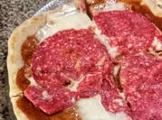 Una foto de mini pizza