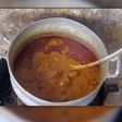 Sauce graines avec pâte de bœuf 😋 et poisson fumé mérou 🩷