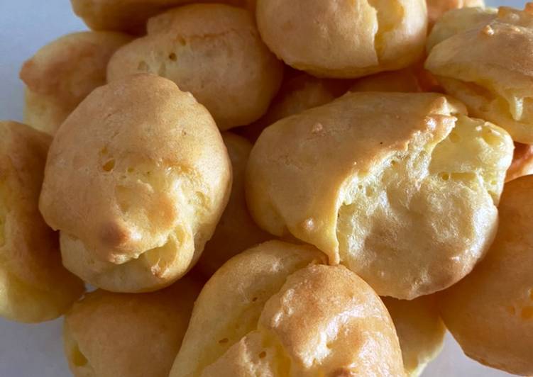 Resep Sus keju / cheesy crispy choux, Bikin Ngiler